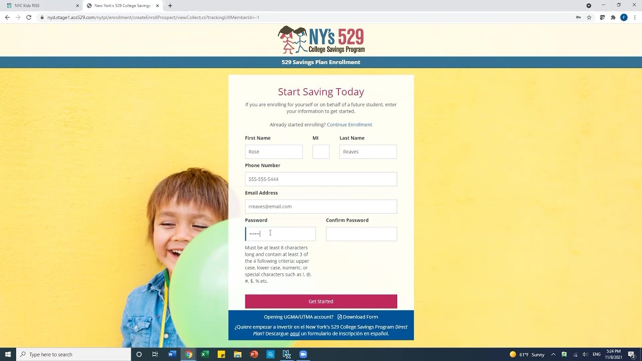 How to Open an NY 529 Direct Plan Account