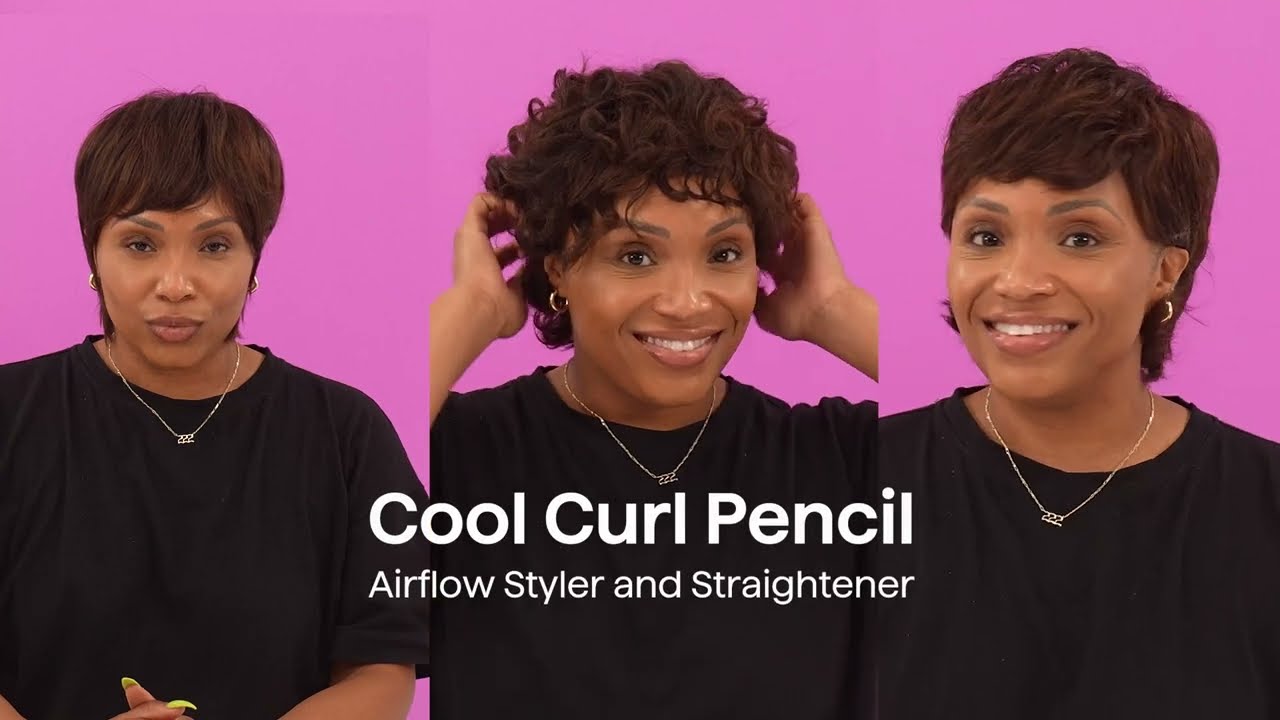Precision Styling Meets Cool Airflow I Cool Curl Pencil