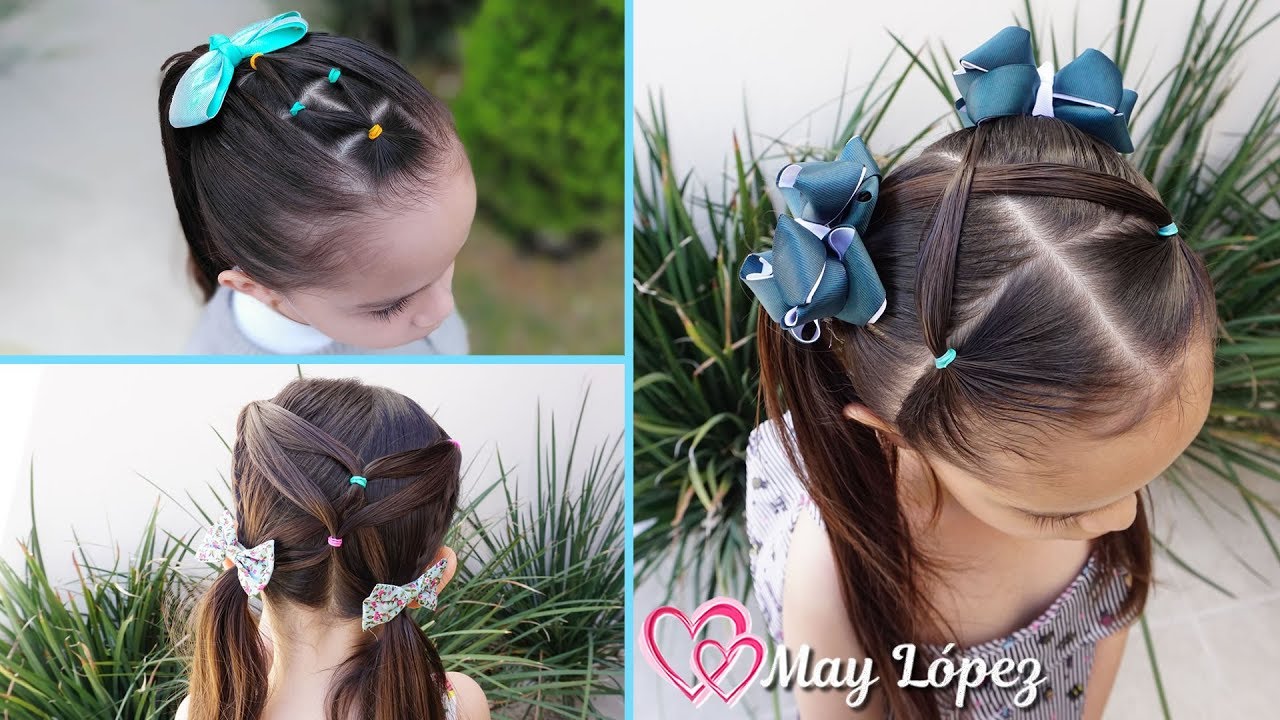 PEINADOS PARA NIÑAS | PEINADOS PARA LA ESCUELA | May López