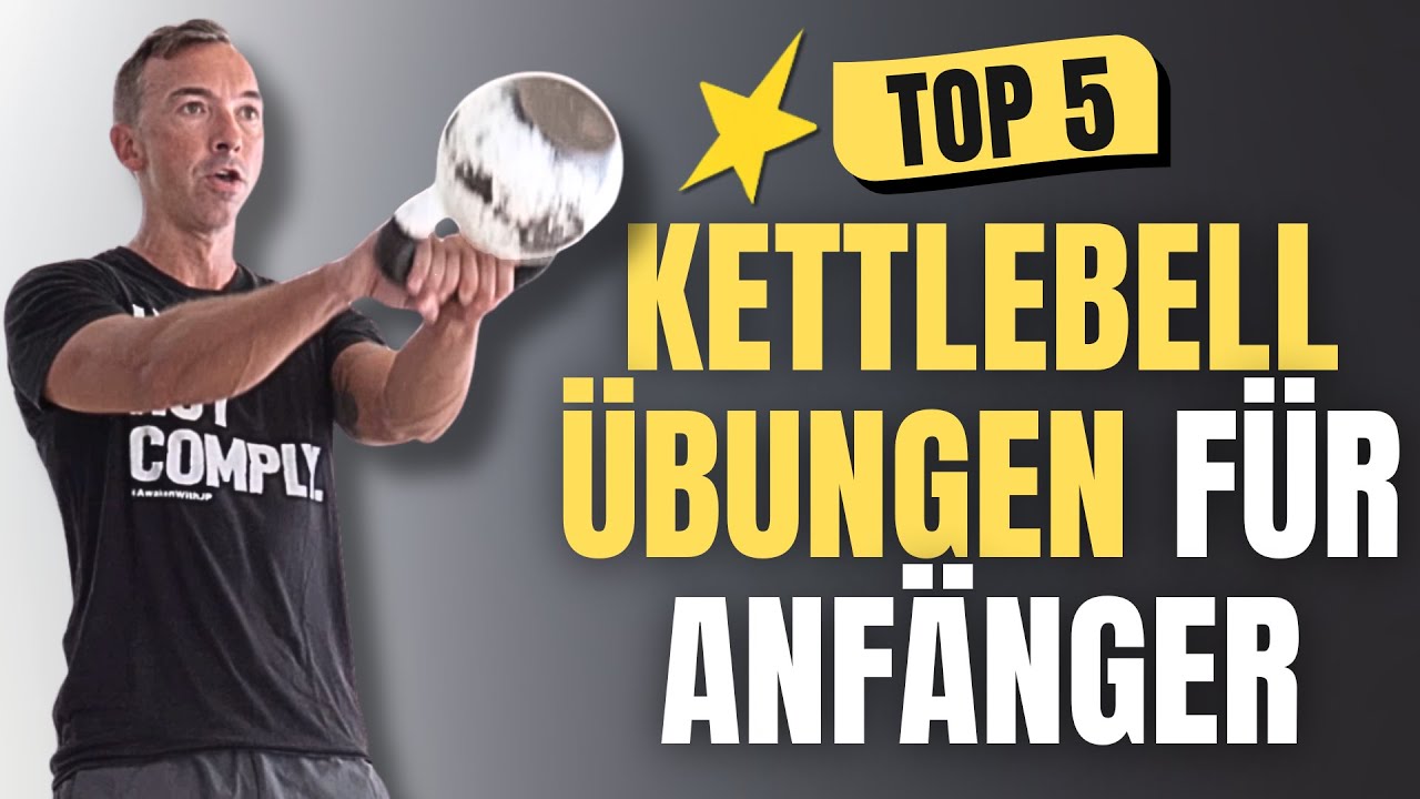 5 Kettlebell Übungen für Anfänger | Richtige Ausführung & häufige Fehler
