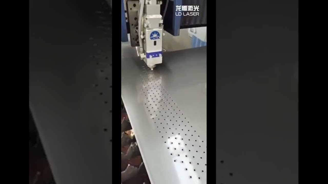 3kw laser cutter smoothly circle fly cutting 
