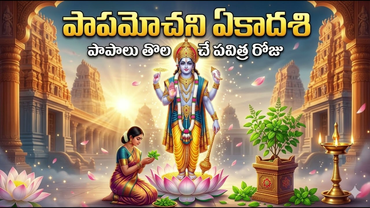 🙏 పాపమోచని ఏకాదశి భజన్ | శ్రీ విష్ణు భక్తి గీతం | Papamochani Ekadashi Telugu Bhajan
