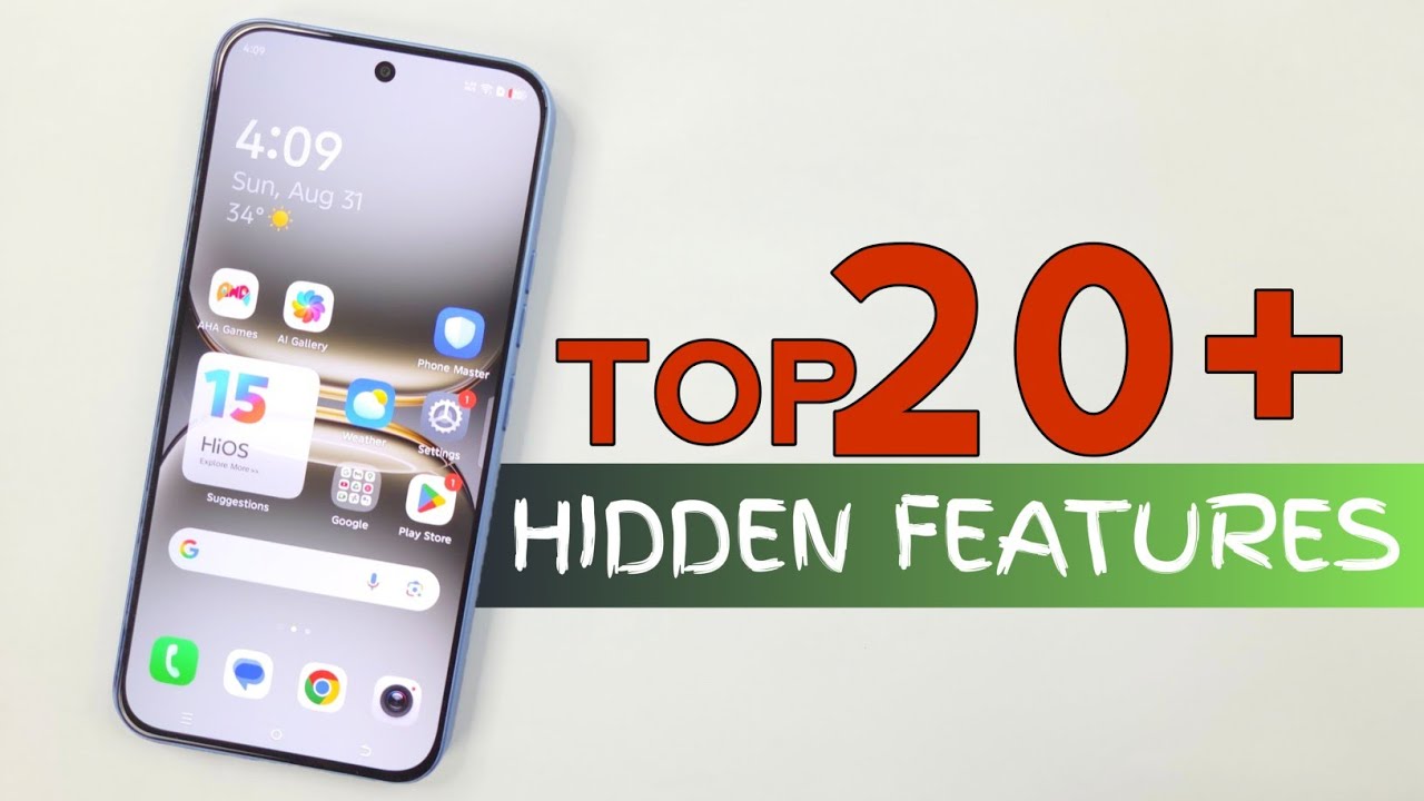 Tecno Spark 40 Pro Top 20++ Amazing Hidden Features | Secret Tips And Tricks 