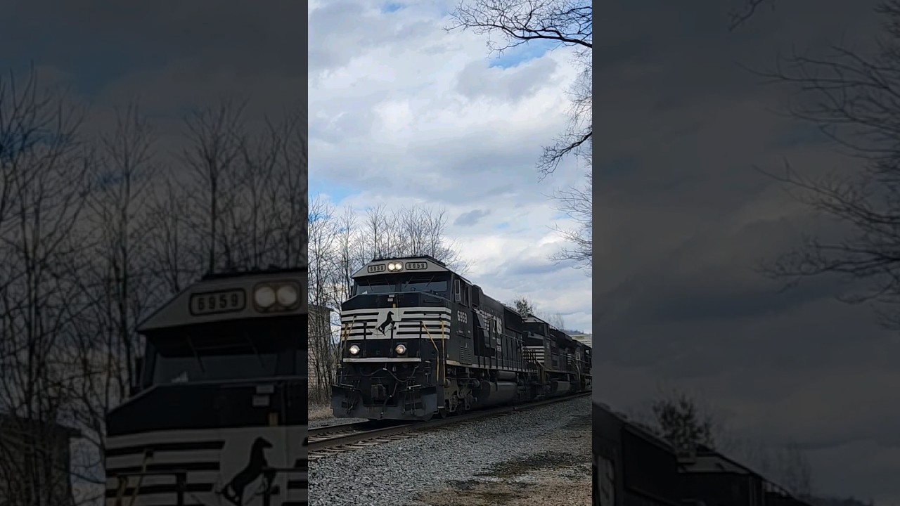intermodal thunder. #railway #train #ns