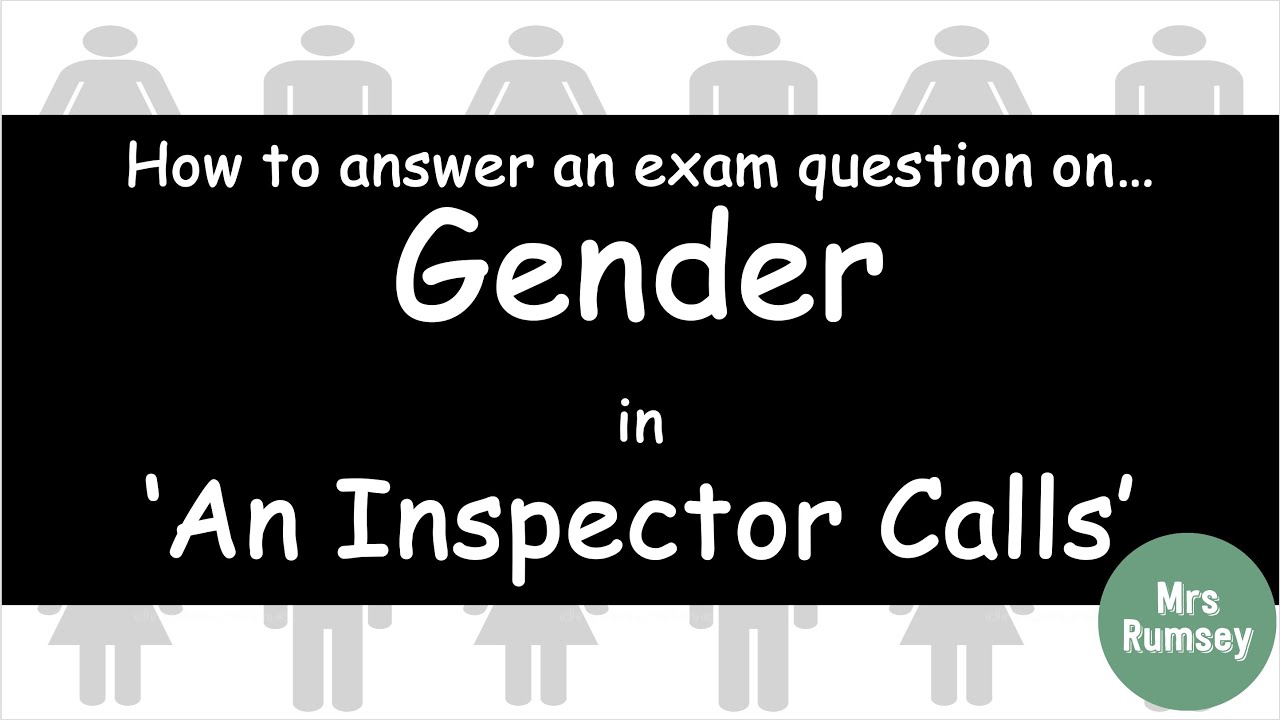 Analysis of Gender in 'An Inspector Calls'