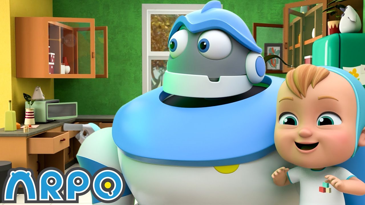 ¡La casa ha cobrado vida! | El Robot ARPO🤖 Dibujos animados para niños