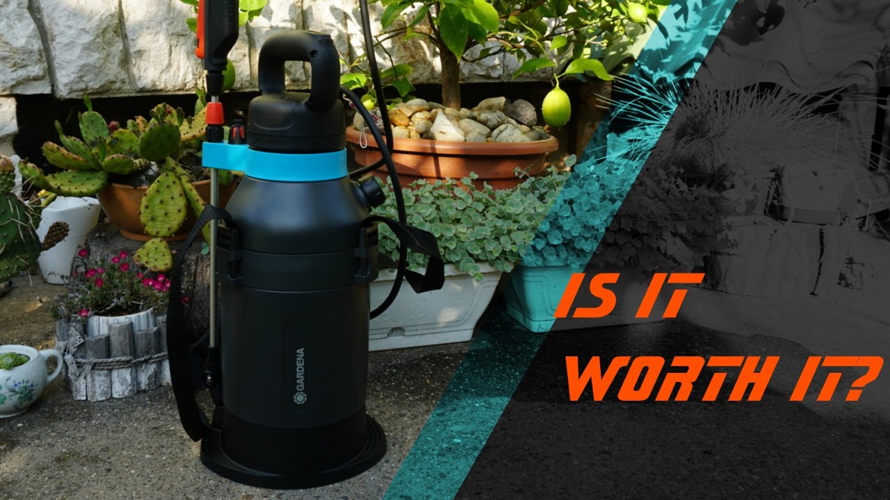 GARDENA Easy Pump Pressure Sprayer Review (11136)
