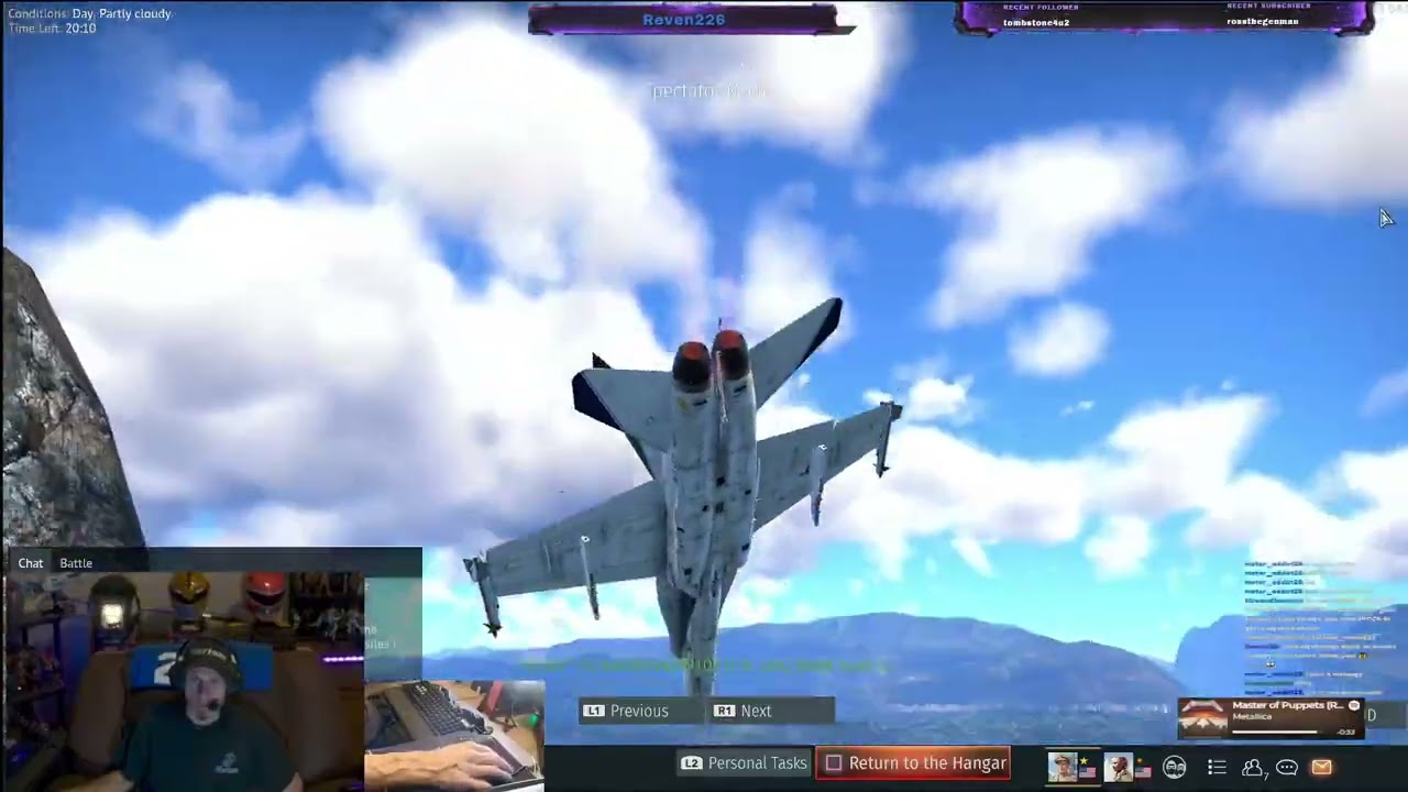 [18+] Reven's Ready Room // War Thunder Air Grind Day 358// ARB BR 14.3-? // Onl (Part 6/19)