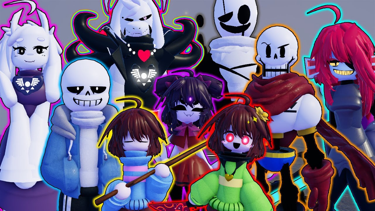 [REWORK] All Normal Classic Characters [Showcase] [Undertale Crazy Multiverse Timeline]