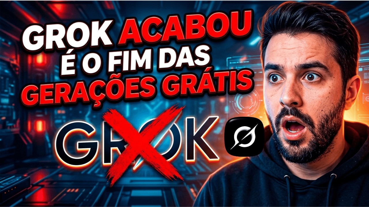 Grok parou com vídeos grátis? Essa alternativa é melhor