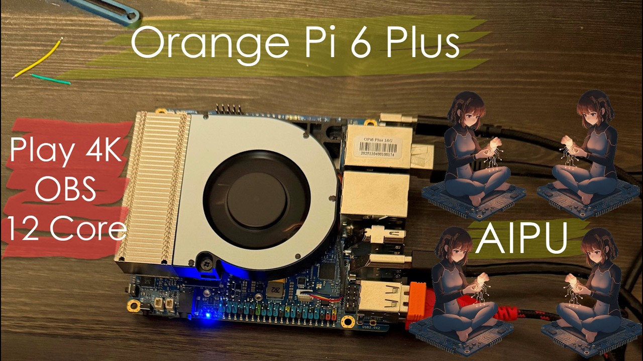 Orange Pi 6 Plus. Обзор. Для чего она?