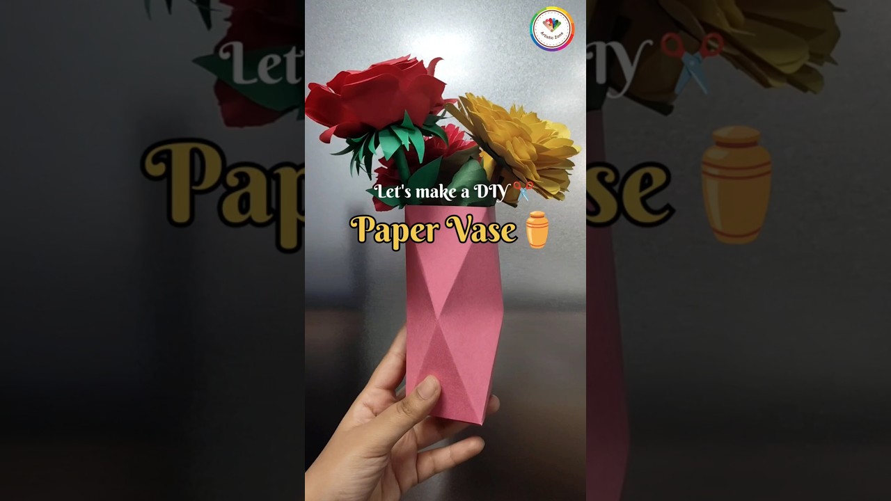PAPER VASE | NIFT SITUATION TEST | NID STUDIO TEST | 6207740038; 8271485416 | ARTISTIC ZONE