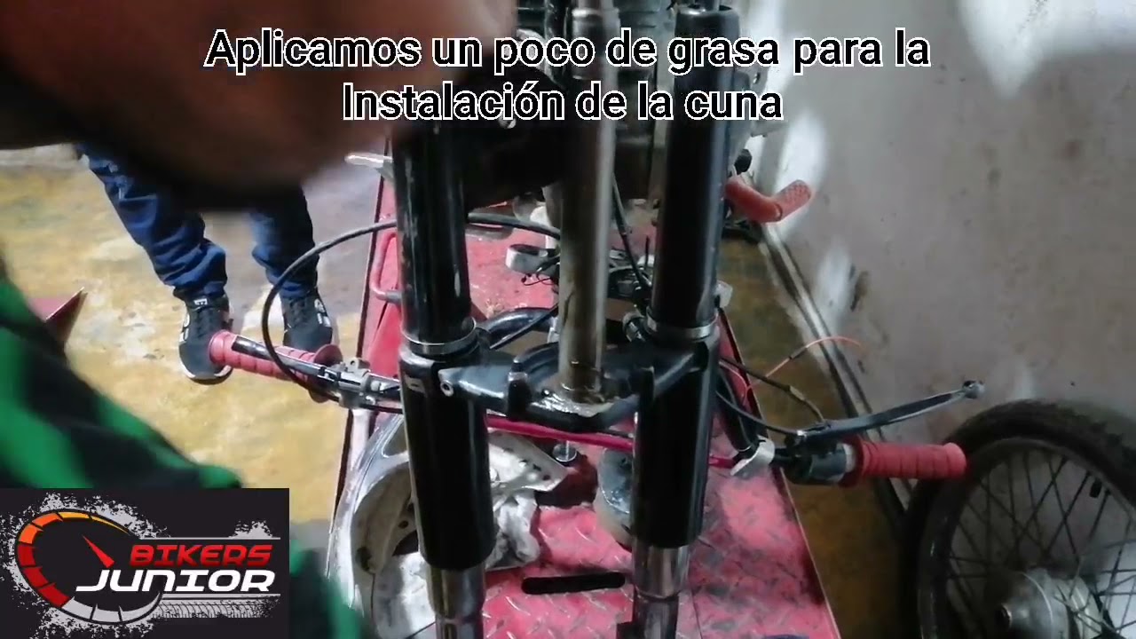 Cambio cunas dirección ax-100
