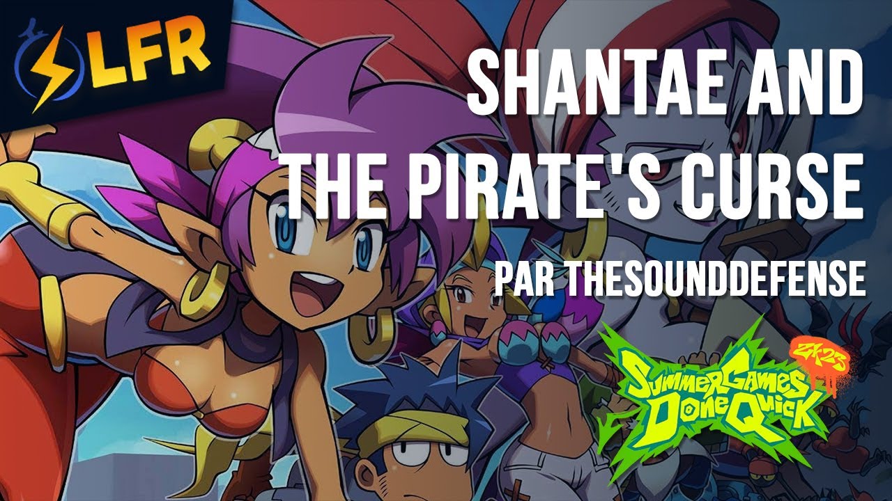 Shantae and the Pirate's Curse en 1:06:22 (All Dark Magic, Pirate Mode, No OoB) [SGDQ2023]