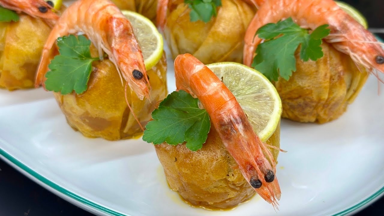 RECETTE RAMADAN 2025🌙LES MINI PASTILLAS EXPRESS AUX FRUITS DE MER 🍤🇲🇦
