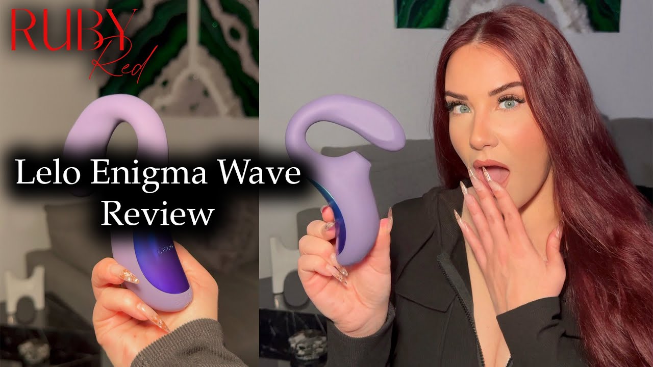 LELO ENIGMA Wave: Обзор звукового массажера с тройной стимуляцией | Ruby Red
