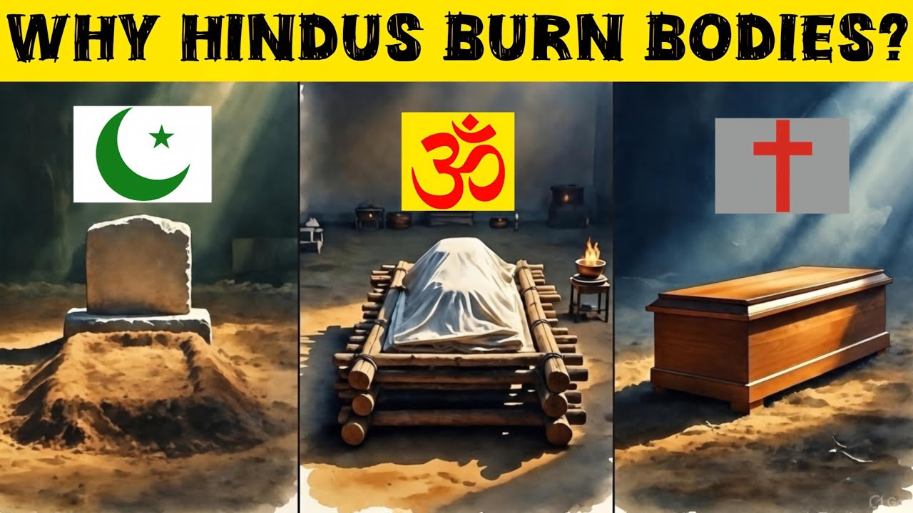 Hindu Cremation vs Islamic Burial vs Christian Resurrection | The Real Differences