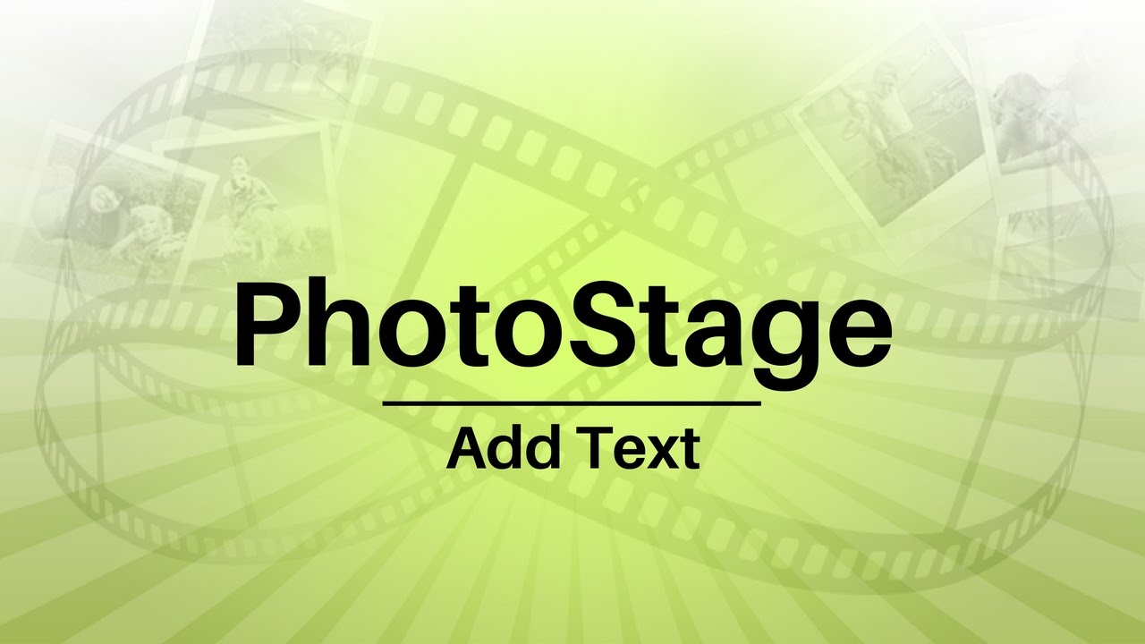 How to Add Text to Slideshows | PhotoStage Slideshow Software Tutorial