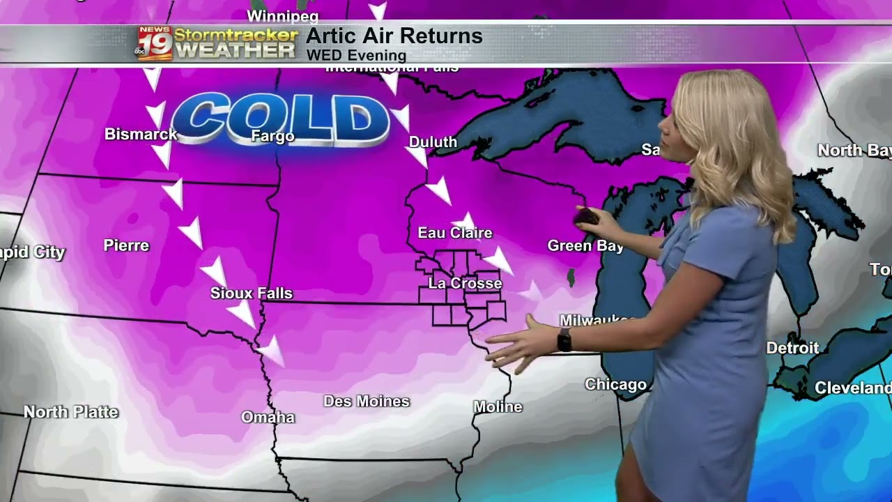 Alyssa's Monday morning forecast (1/17)
