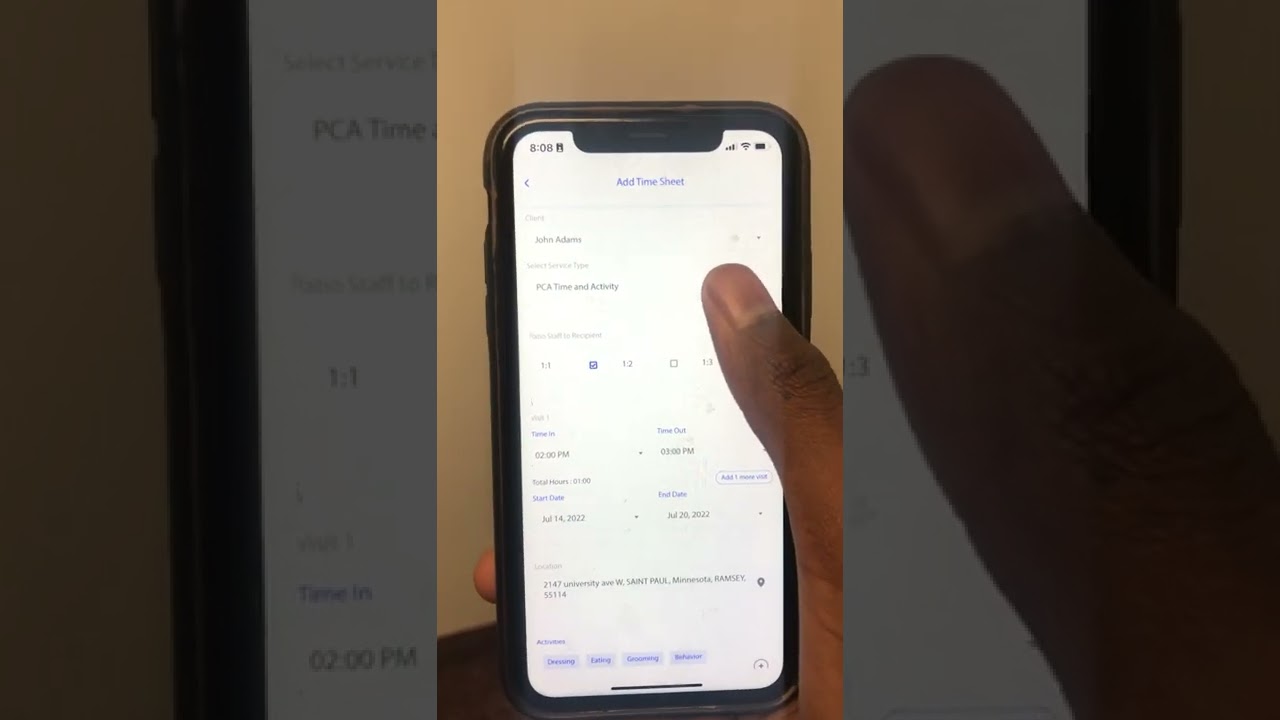 SCALE EVV - HOW TO SUBMIT TIMESHEETS - HOW TO USE EVV APP
