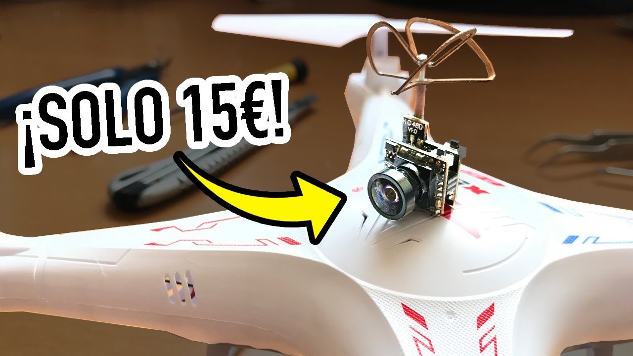 HAZ FPV CON CUALQUIER DRONE BARATO | SYMA X5C