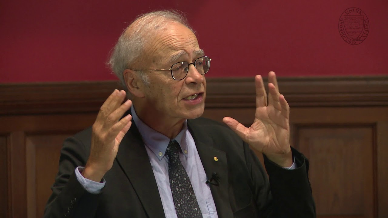 Peter Singer | It Is NOT Immoral To Be A Billionaire (8/8) | Oxford Union