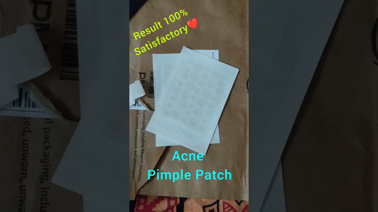 Acne pimple patch || #acne #amazon #pimplesremoval #100% guarantee