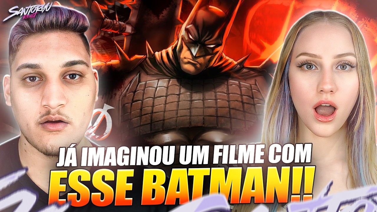 Esse é o BATMAN mais BRUTAL de TODOS? - REACT EM CASAL