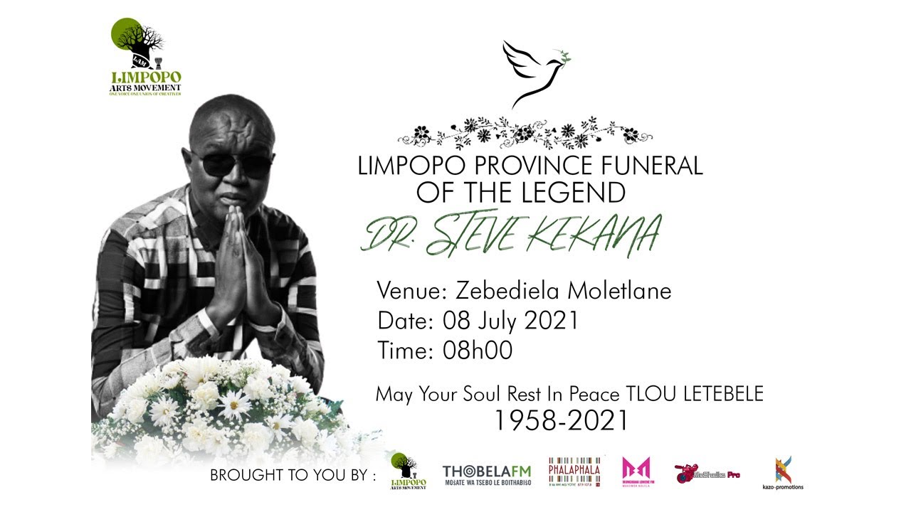 Funeral Service of The Legend Dr Steve Kekana