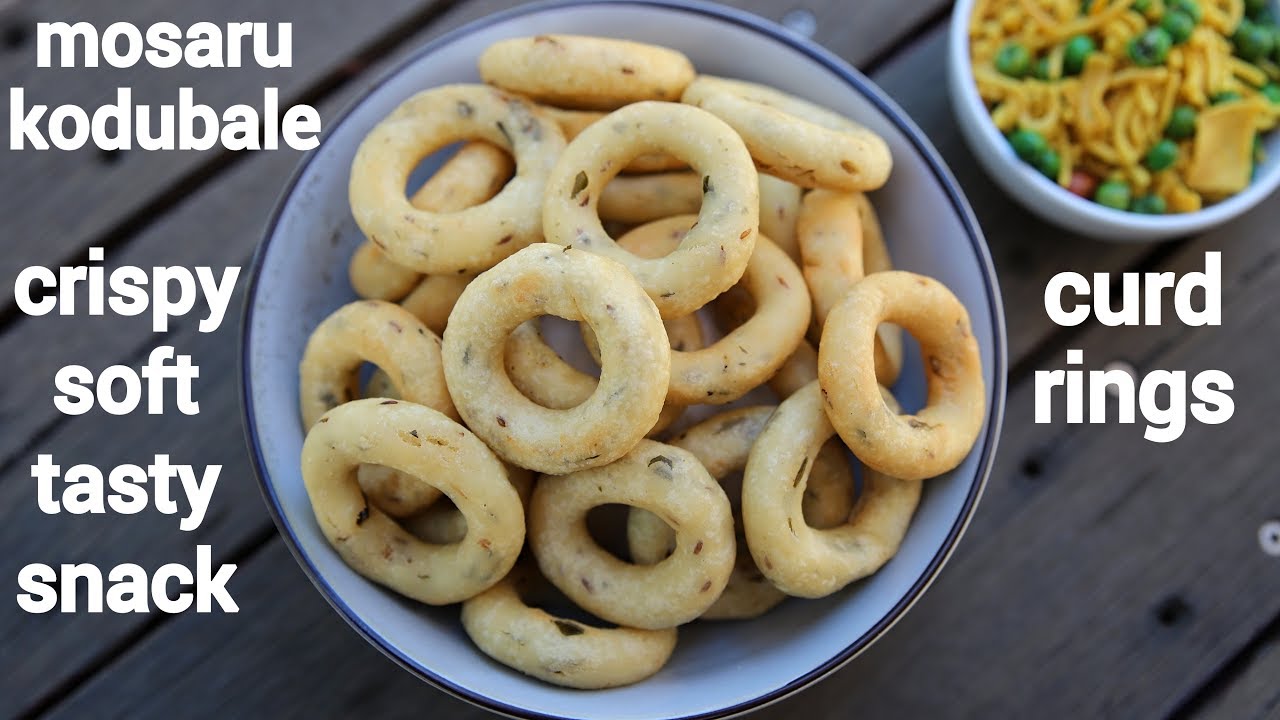 mosaru kodubale recipe | ಮೊಸರು ಕೋಡುಬಳೆ ರೆಸಿಪಿ | curd rings recipe | majjige kodbale
