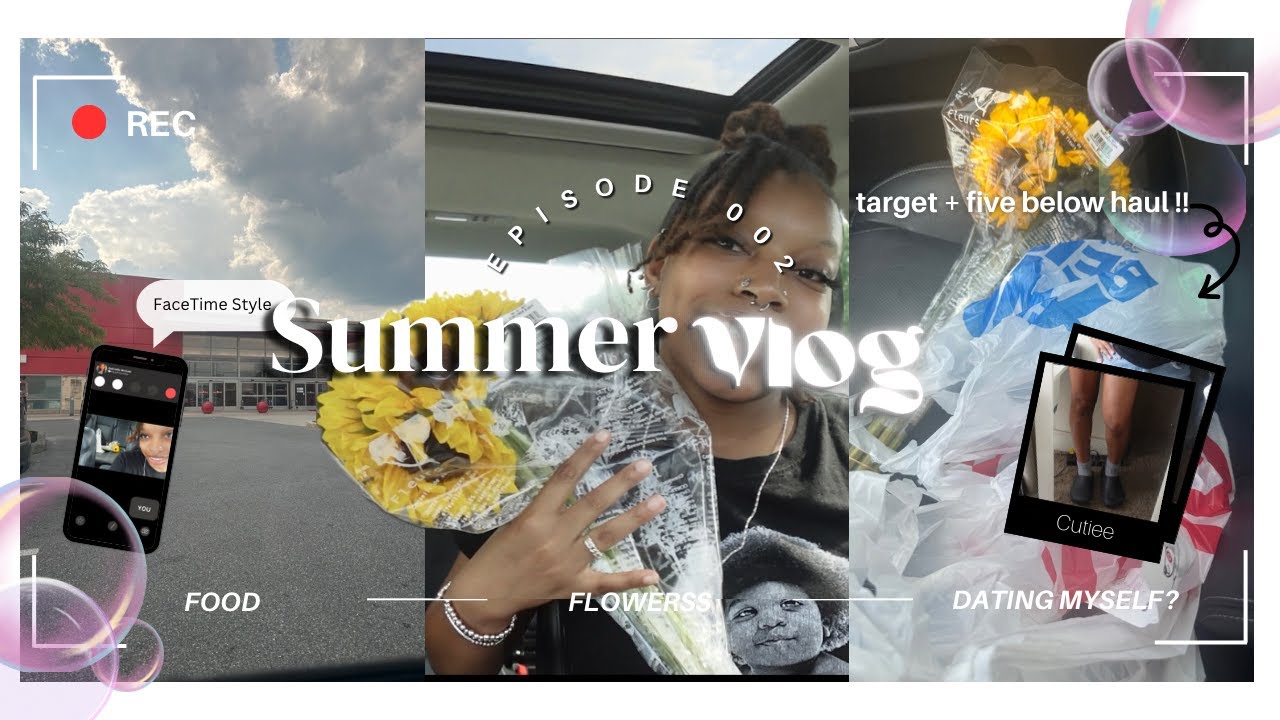 SUMMER VLOG 02 ♡ : dating myself, shopping, chit-chat, + more