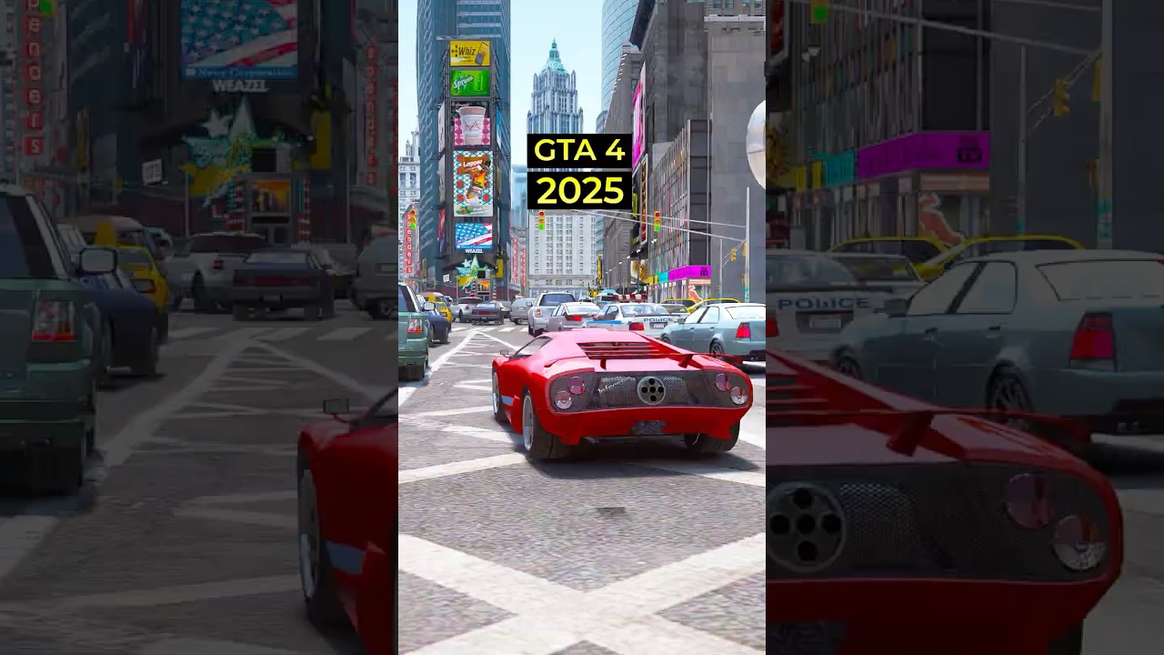 This will make you want to play GTA 4 in 2025...