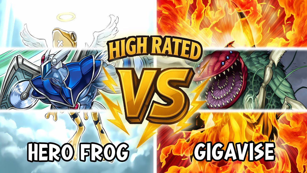 Hero frog vs Gigavise | High Rated | Edison Format | Dueling Book