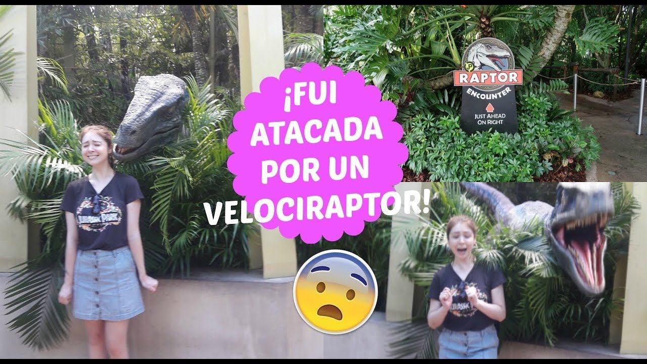 ¡ENCUENTRO CON UN VELOCIRAPTOR EN ISLANDS OF ADVENTURE!