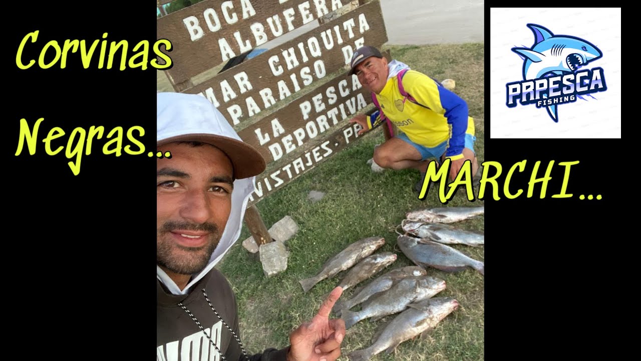 La Rompimos TODA!!!! Pesca de CORVINAS NEGRAS en MARCHI!!!! @Rodrigo Santana