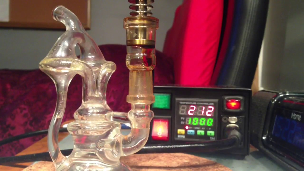 The Warm Up dab. Enail dab from Off to On