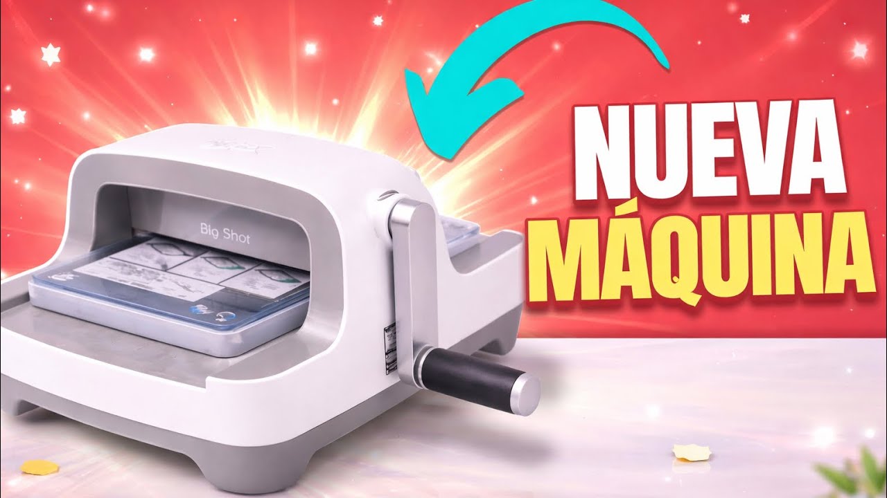 La NUEVA Big Shot Machine😱| Diferencias con la Big Shot normal de Sizzix