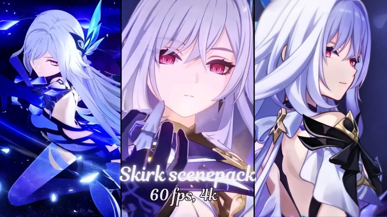 Skirk clips for editors | Skirk scene pack 4k 60 fps | Trailer, teaser, cutscene | 5.7 |