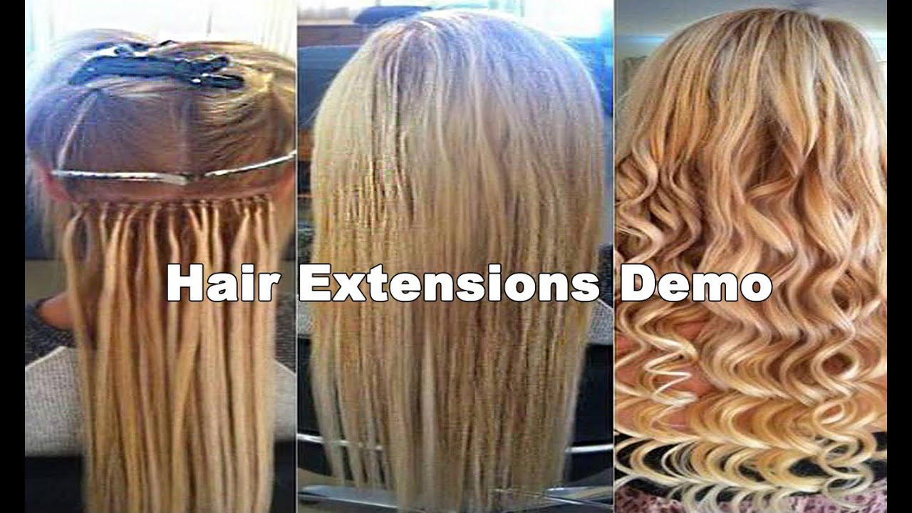 ✄ Hair Extension Class: Micro Beading Extensions ★