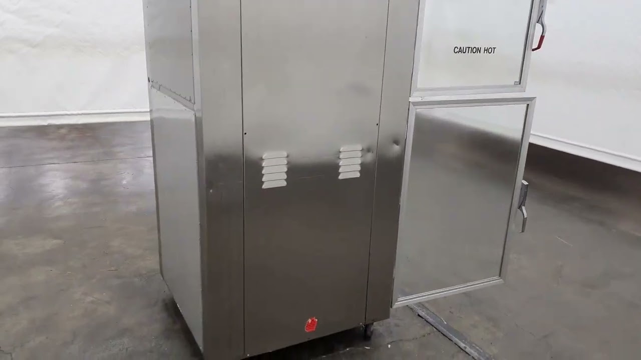 E327451 - Nu-Vu CCP-M Stainless Steel Oven And Proofer