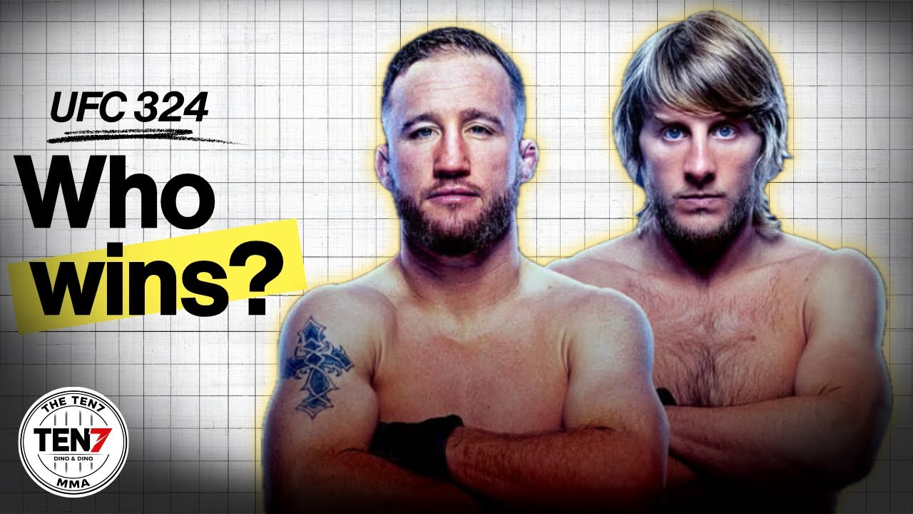 Быстрый прогноз на UFC 324 | Прогнозы на весь кард боя Гейтджи против Пимблетта