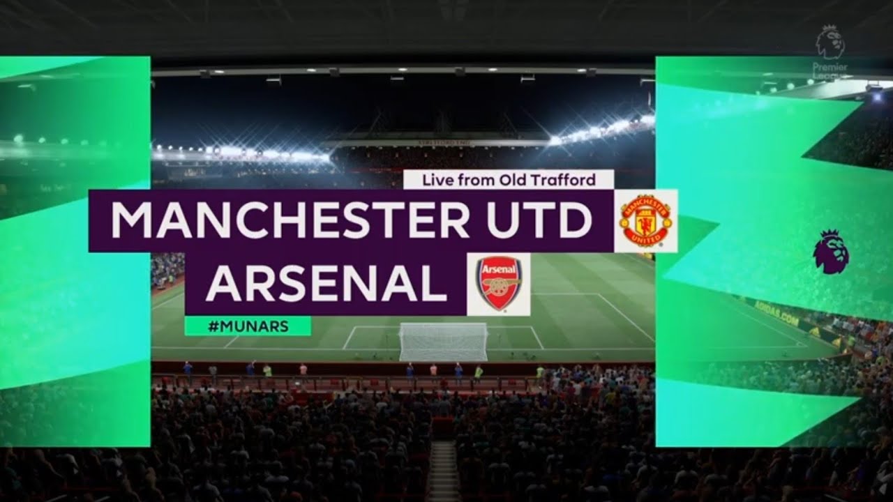FIFA 22: Manchester United vs Arsenal (Premier League) (PS4 slim)