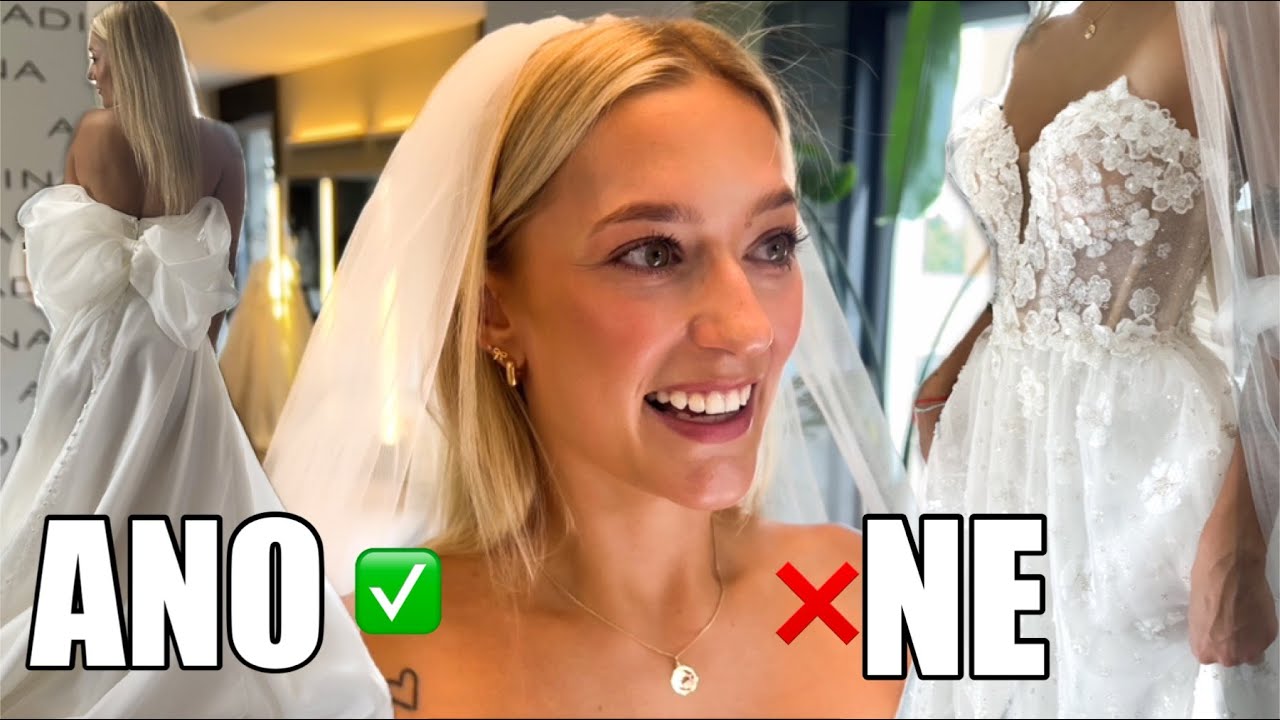 VYBRALA JSEM SI SVATEBNÍ ŠATY