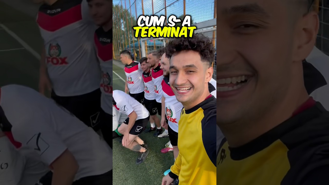 Ultimul Meci de Fotbal la Prima Echipa Am Fost Exclusi din Campionat #viralvideo #football #romania