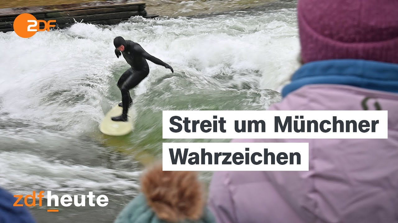 Touristen-Attraktion in München: Wie die Eisbachwelle zum Politikum wurde