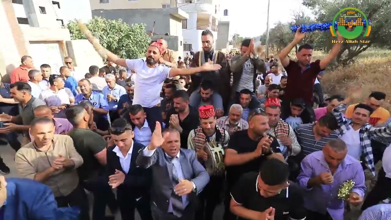 اطلاق رصاص متواصل في زفة وليد منصور 2022 كفر قليل شوفوا الرشاشات