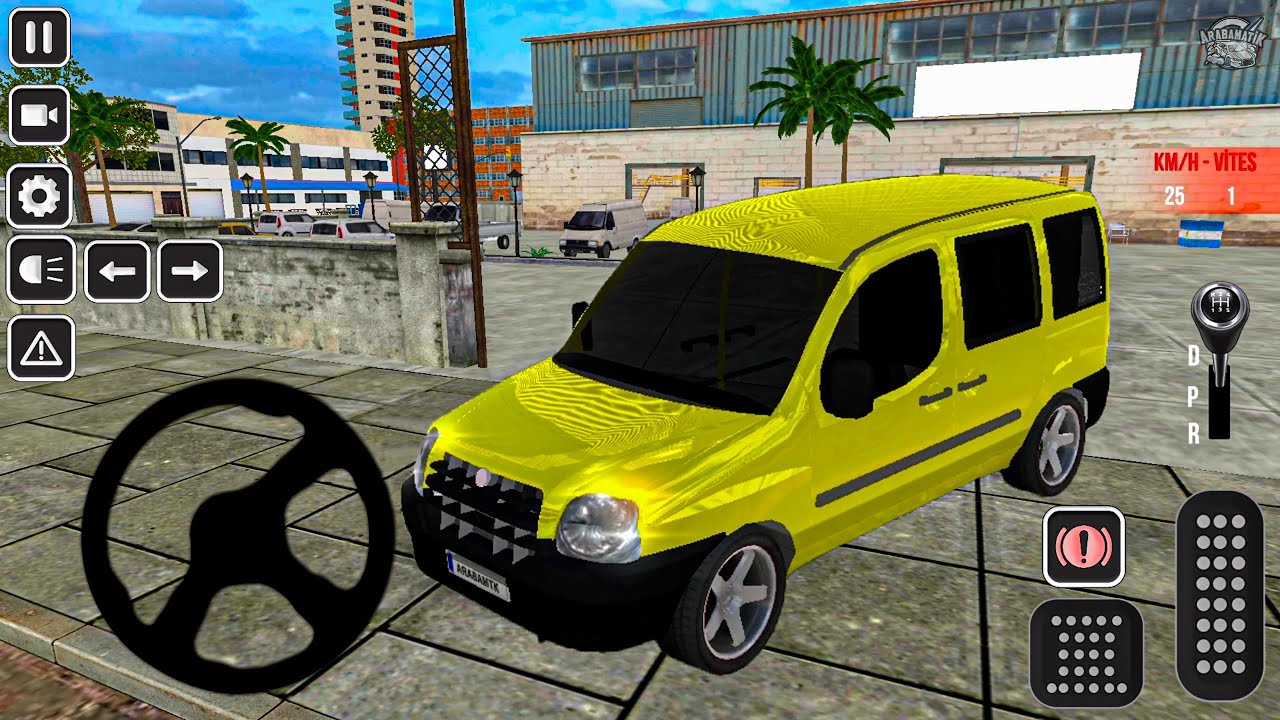 Fiat Doblo Sürüş & Park Simülatör Oyunu - Doblo Araba Oyunu - Android Gameplay