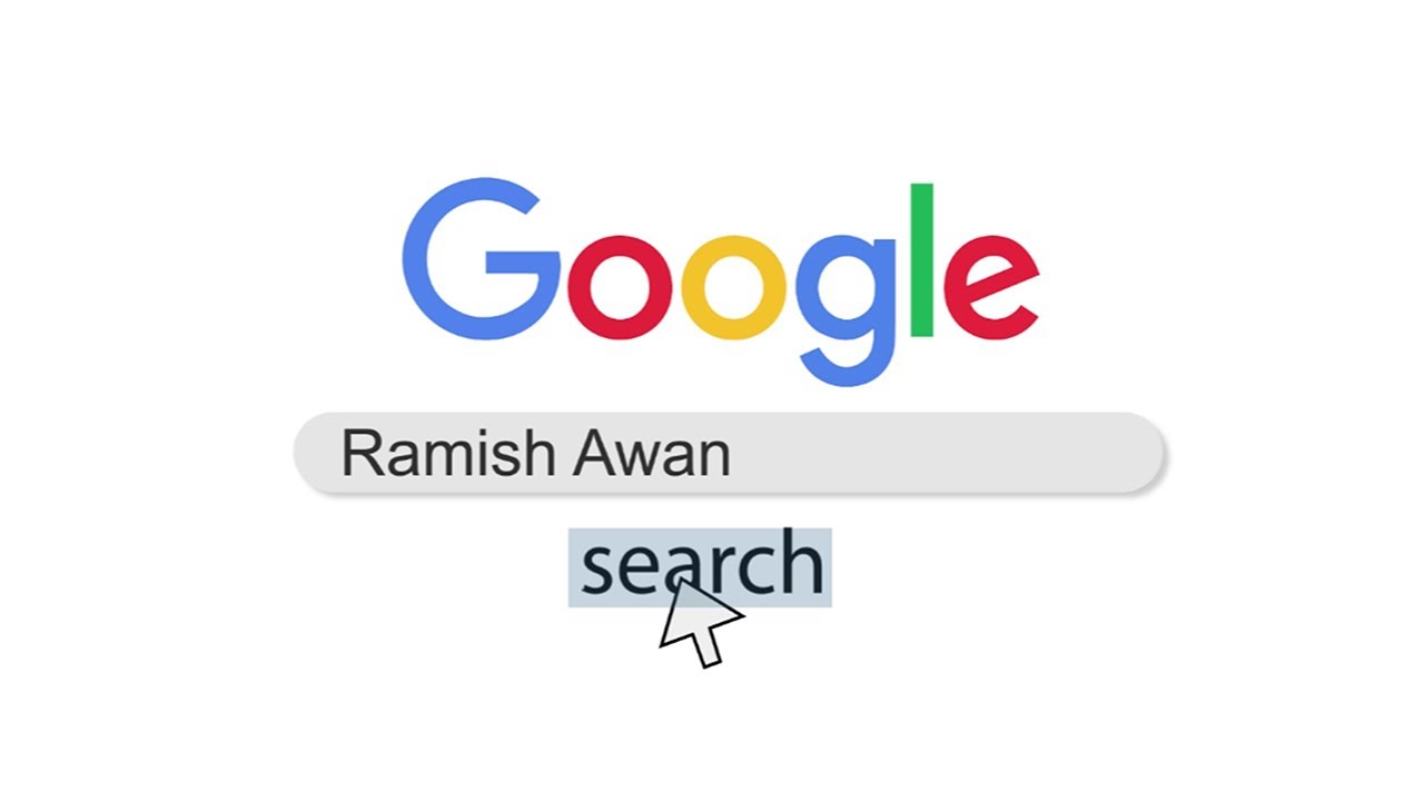 Google Search Animation premiere pro
