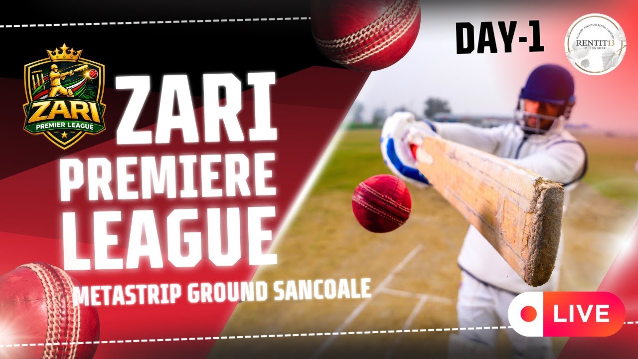 Day 1 - Live | Zari Premiere League | Sancoale Goa.