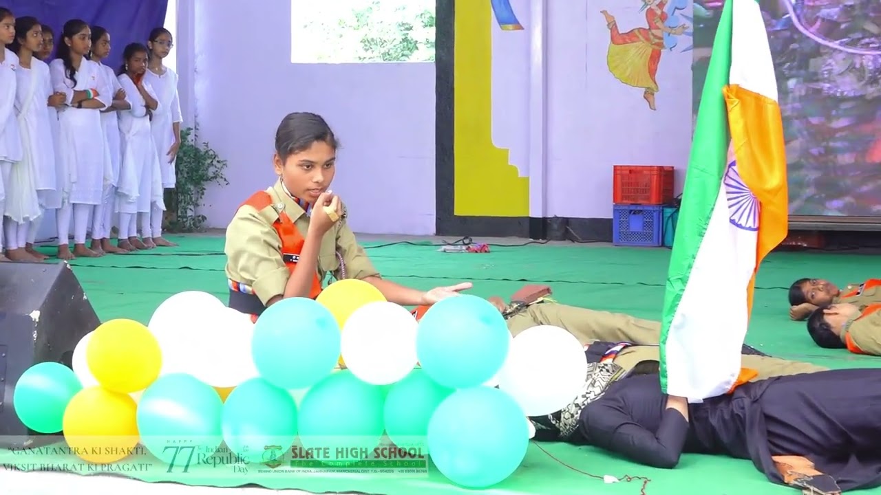 77th Republic Day Celebrations 🇮🇳 | Dance Performance on Operation Sindoor | Slate High School